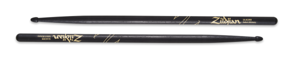 ZILDJIAN Drum Sticks, Hickory Wood Tip Serie, 5A Acorn, schwarz