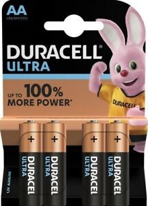 DURACELL AA 4-Fach Blister Ultra Power MX1400 Mignon AA Batterie