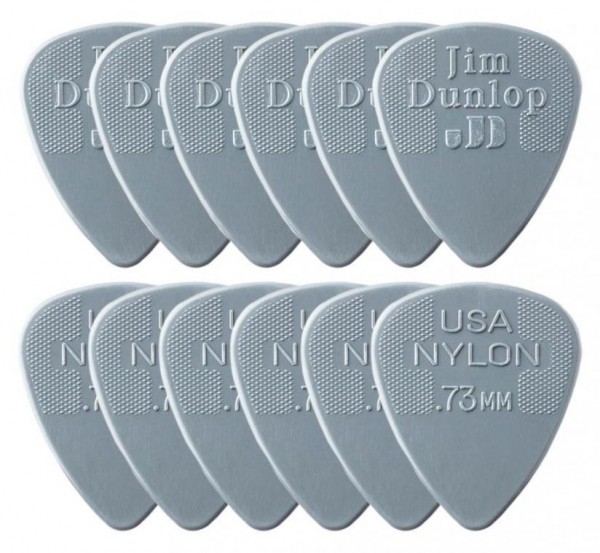 Dunlop Nylon Standard Picks 0,73 mm 12er Player's Pack