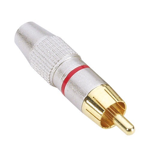 ADAM HALL Connectors 7620 RED - Cinch Stecker rot 7620RED