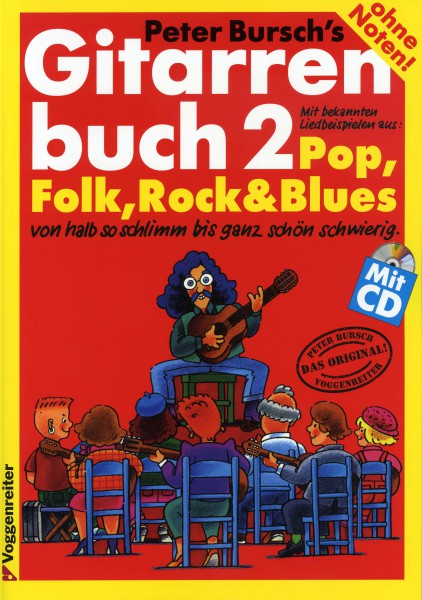 NOTEN Peter Bursch Gitarrenbuch 2 VOGG 0214-2