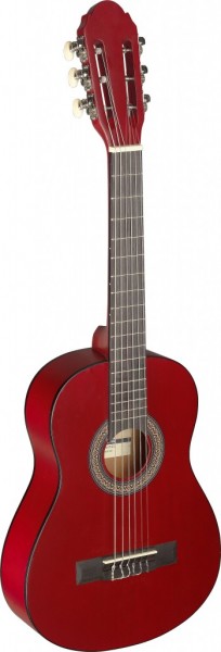 Stagg C405 M RED 1/4 Klassikgitarre / Kindergitarre Rot