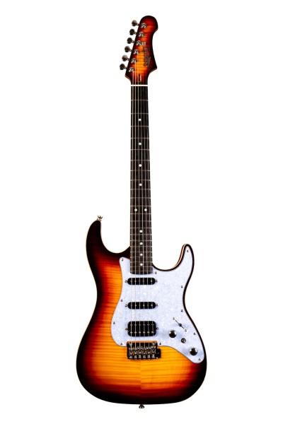 JET Guitars JS600 BS Brown Sunburst E-Gitarre
