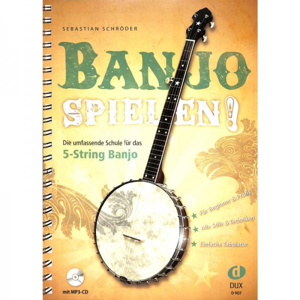 NOTEN Banjo spielen - Schroeder Sebastian D 907