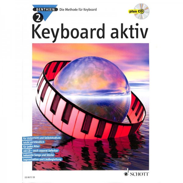 NOTEN Keyboard Aktiv Band 2 Benthien Axel ED 8672-50