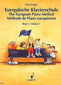NOTEN Europäische Klavierschule 1 Klavier ED7931 Emonts