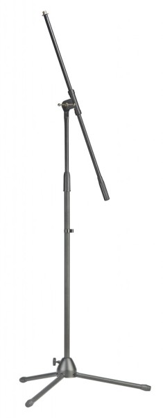 STAGG MIS-0822BK Mikofon Galgenständer mit einklappbaren Beinen