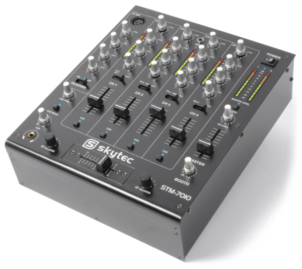 STM-7010 Mixer 4-KANAL DJ Mixer USB