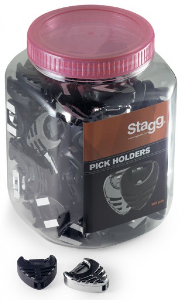 STAGG Pickholder Gitarre PHB-100 BK/CR