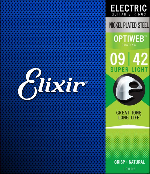 ELIXIR E-Gitarrensaiten Optiweb Super Light 09-42 E19002