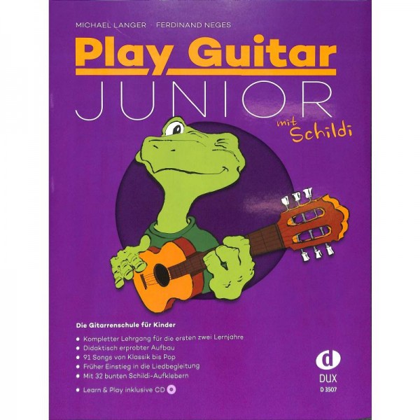 NOTEN Play Guitar Junior mit Schildi Langer D3507