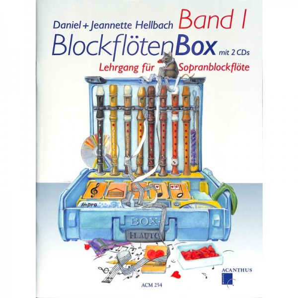 NOTEN Blockflötenbox 1 Hellbach Daniel ACM254