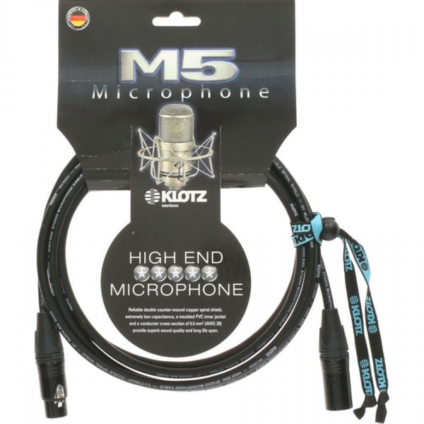 KLOTZ M5FM10 Mikrofonkabel M5 Series 10 m