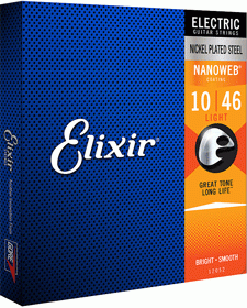 ELIXIR E-Gitarrensaiten Nanoweb Light 010-046 E12052