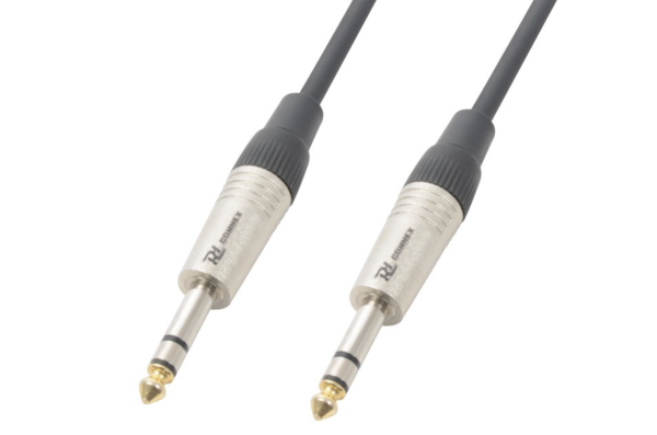 POWER DYNAMICS CX80-1 KABEL 6.3 STEREO - 6.3 STEREO 1.5M